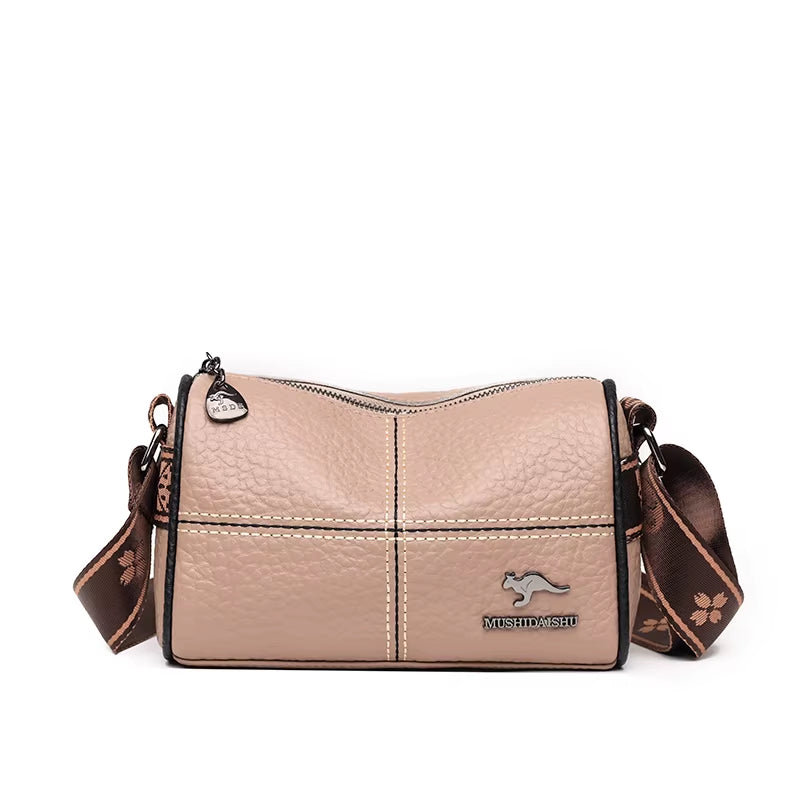 High Quality Soft Leather Womens Shoulder Bag Fashion Trend Pillow Shaped Bags Luxury Brand Female Crossbody Bolsas Sac 2024 New