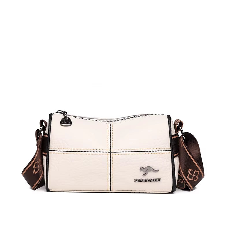 High Quality Soft Leather Womens Shoulder Bag Fashion Trend Pillow Shaped Bags Luxury Brand Female Crossbody Bolsas Sac 2024 New