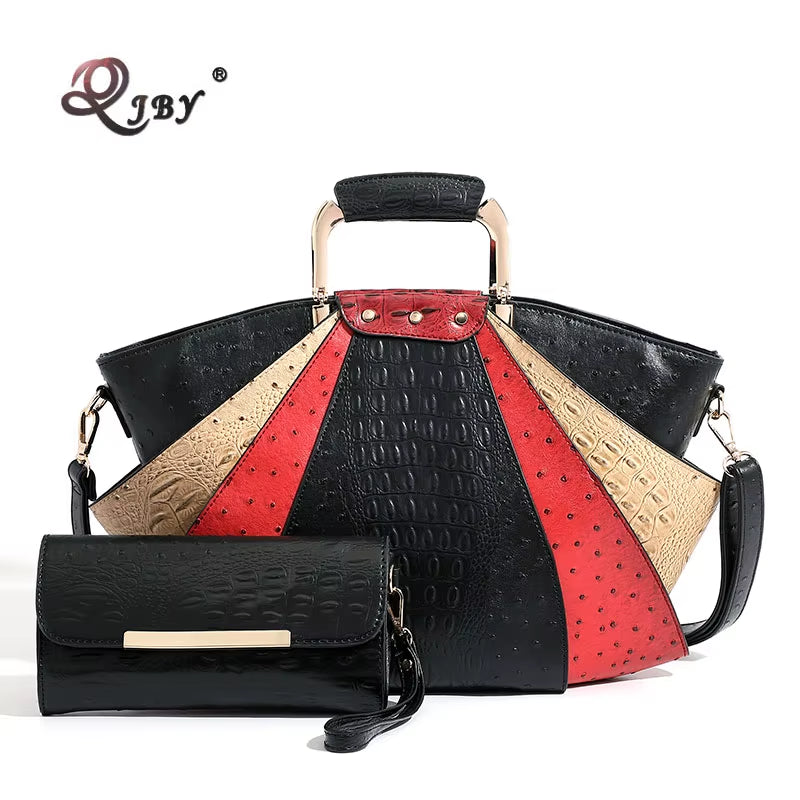 Bag Woman Shoulder Bag High-End Leather Large Capacity Shopping Bag Fashion Women'S Handbag Crossbody Large Bags for Women
