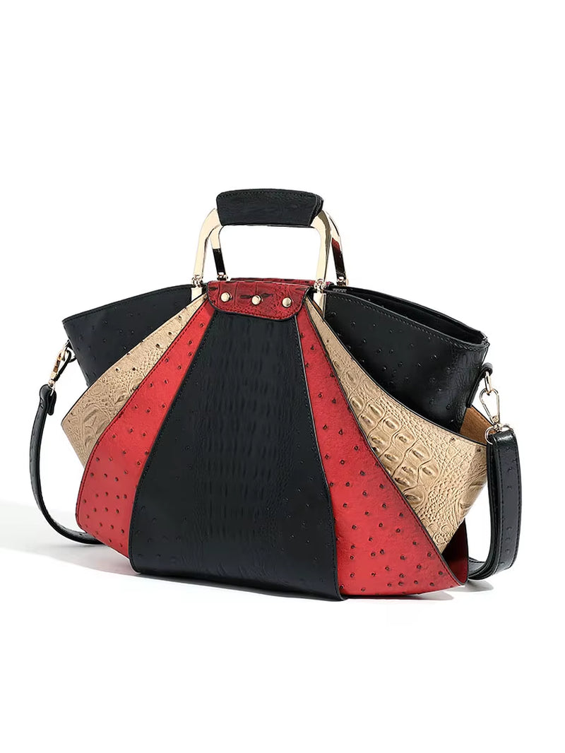 Bag Woman Shoulder Bag High-End Leather Large Capacity Shopping Bag Fashion Women'S Handbag Crossbody Large Bags for Women